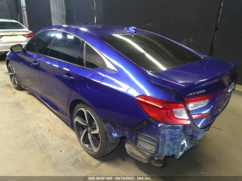 2019 HONDA ACCORD SEDAN SPORT 1.5T - 1HGCV1F38KA021683