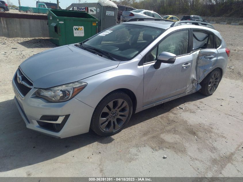 2016 SUBARU IMPREZA WAGON 2.0I SPORT LIMITED - JF1GPAY61G8312127