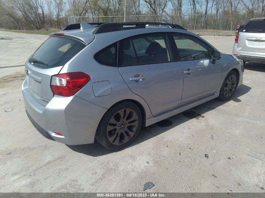 2016 SUBARU IMPREZA WAGON 2.0I SPORT LIMITED - JF1GPAY61G8312127