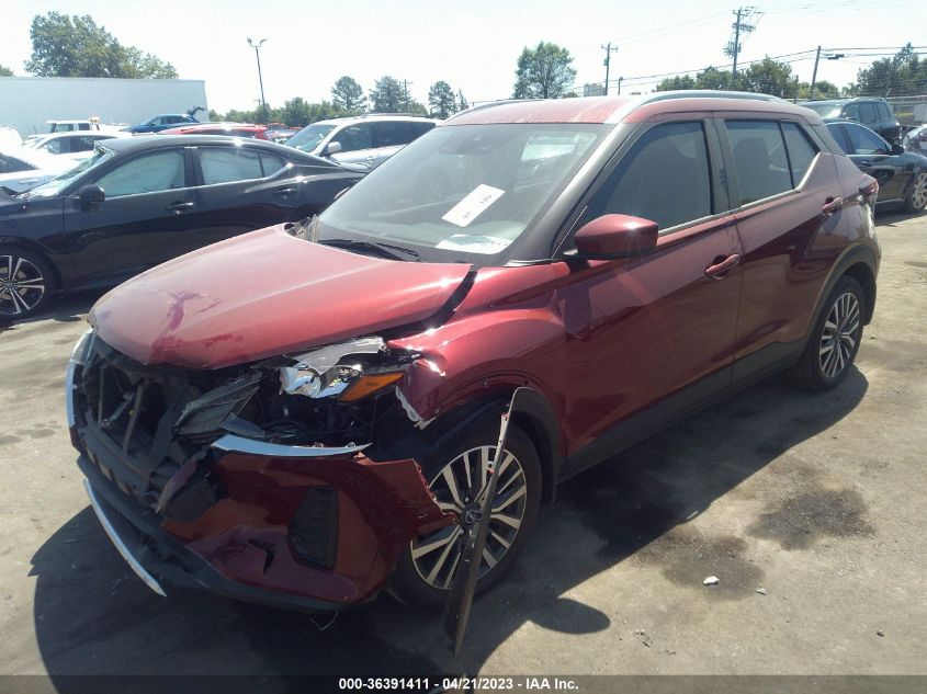 2022 NISSAN KICKS SV - 3N1CP5CV0NL491969
