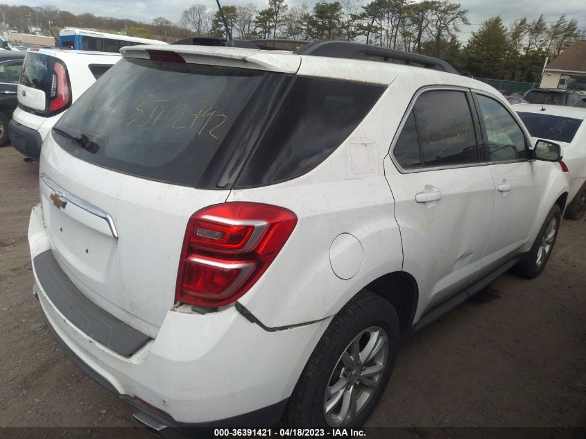 2016 CHEVROLET EQUINOX LT - 2GNFLFE36G6174784