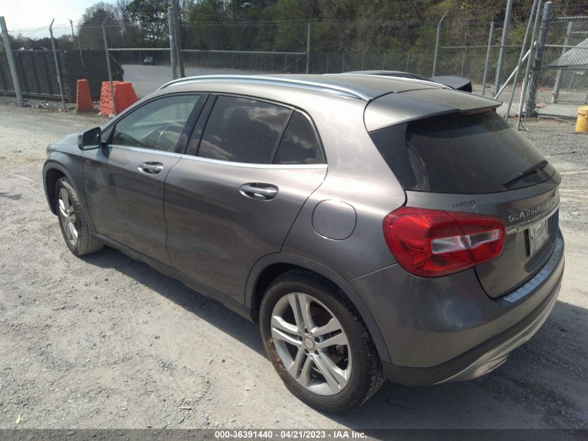 2016 MERCEDES-BENZ GLA GLA 250 - WDCTG4GB2GJ211402