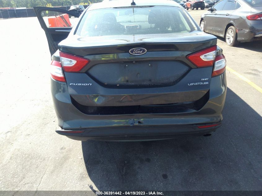 2015 FORD FUSION SE - 3FA6P0H75FR110516