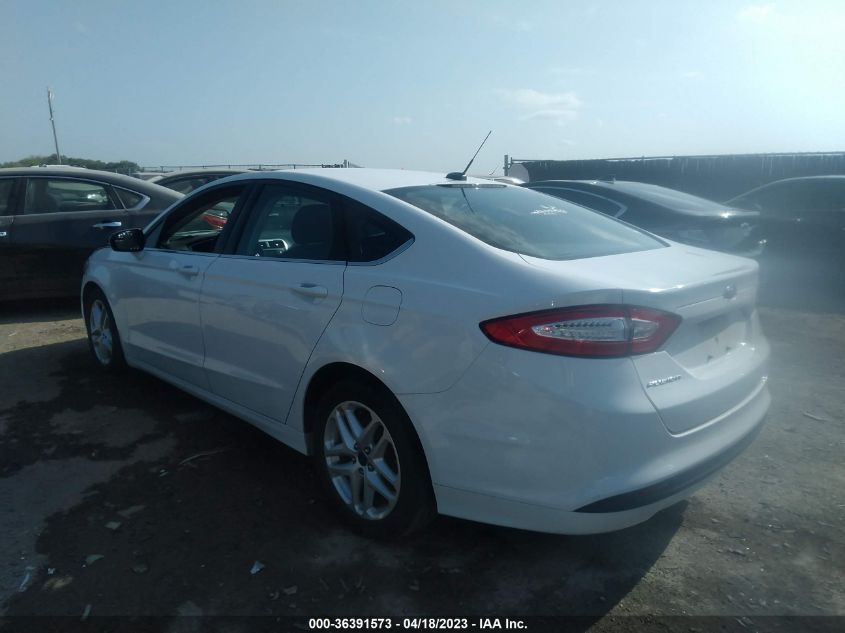 2016 FORD FUSION SE - 3FA6P0H77GR333836