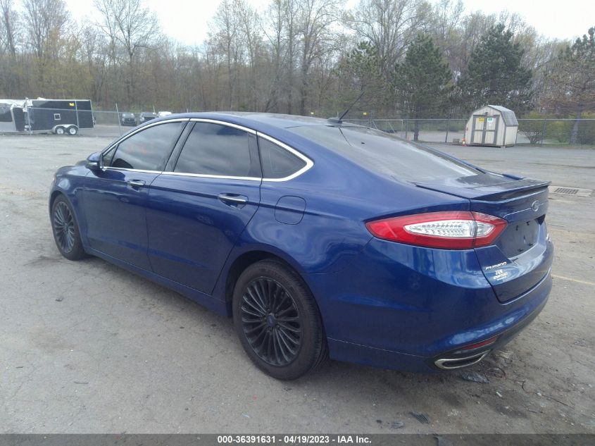 2016 FORD FUSION TITANIUM - 3FA6P0K99GR264545