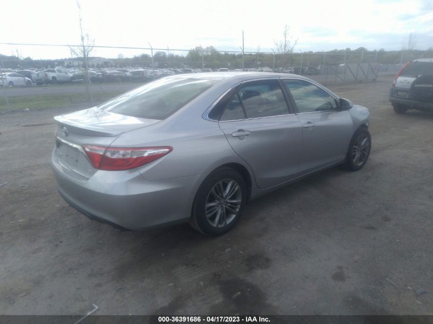 2016 TOYOTA CAMRY XLE/SE/LE/XSE - 4T1BF1FKXGU150721