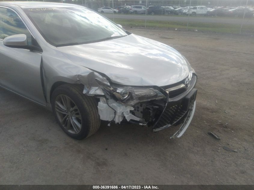 2016 TOYOTA CAMRY XLE/SE/LE/XSE - 4T1BF1FKXGU150721
