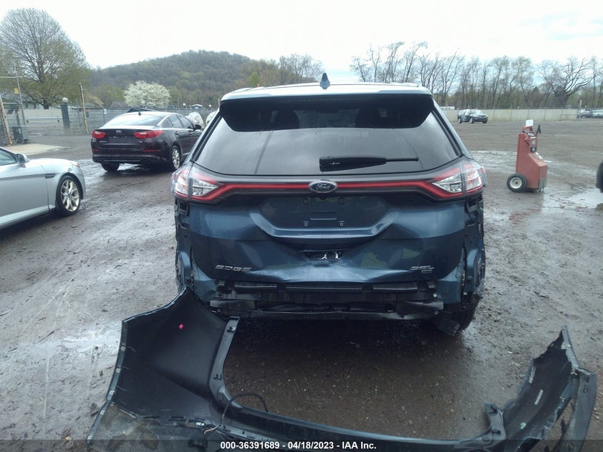 VIN 2FMPK4J84JBC36165 2018 FORD EDGE SEL
