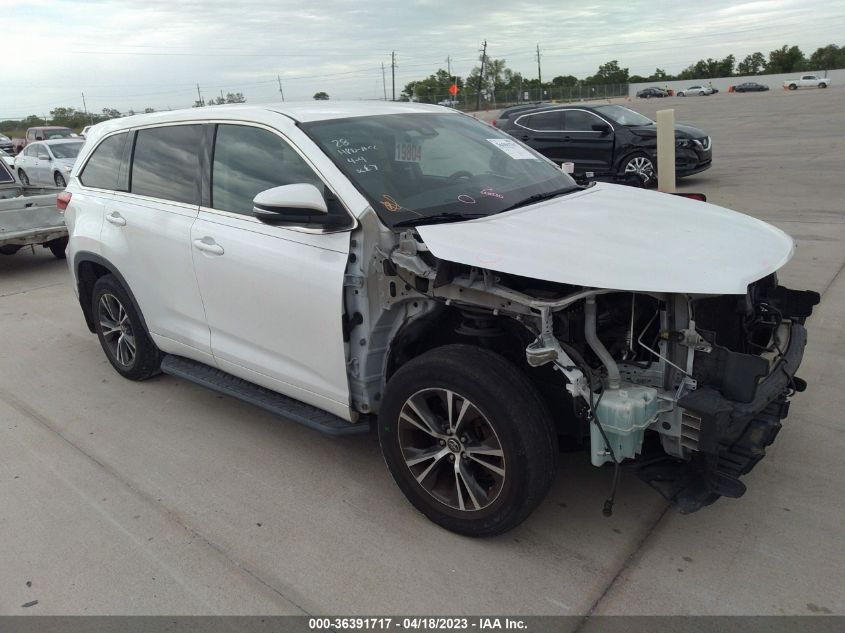 2017 TOYOTA HIGHLANDER LE - 5TDZARFH4HS028589