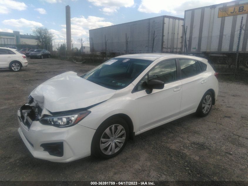 2018 SUBARU IMPREZA - 4S3GTAA63J3736879