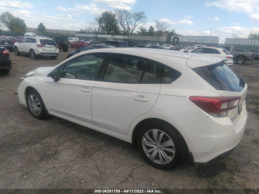 2018 SUBARU IMPREZA - 4S3GTAA63J3736879