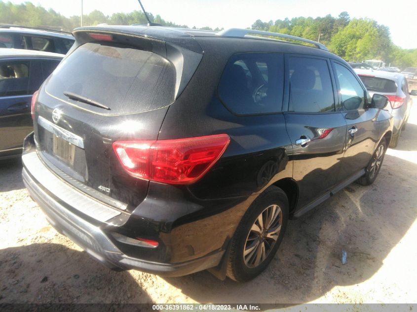 2017 NISSAN PATHFINDER S - 5N1DR2MM8HC680932