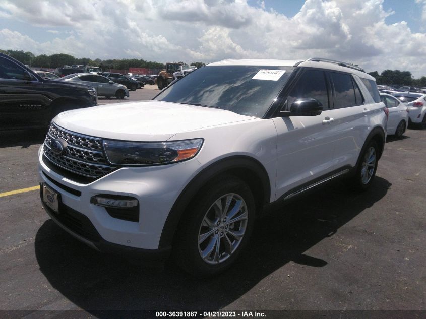 2022 FORD EXPLORER LIMITED - 1FMSK7FHXNGA55428