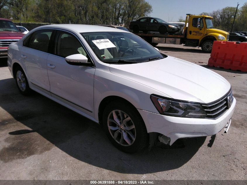 2017 VOLKSWAGEN PASSAT 1.8T S - 1VWAT7A37HC036689