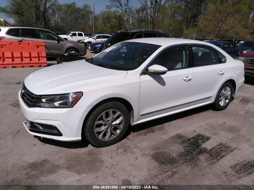 2017 VOLKSWAGEN PASSAT 1.8T S - 1VWAT7A37HC036689