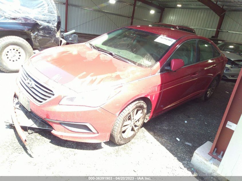 2017 HYUNDAI SONATA 2.4L - 5NPE24AF4HH468905