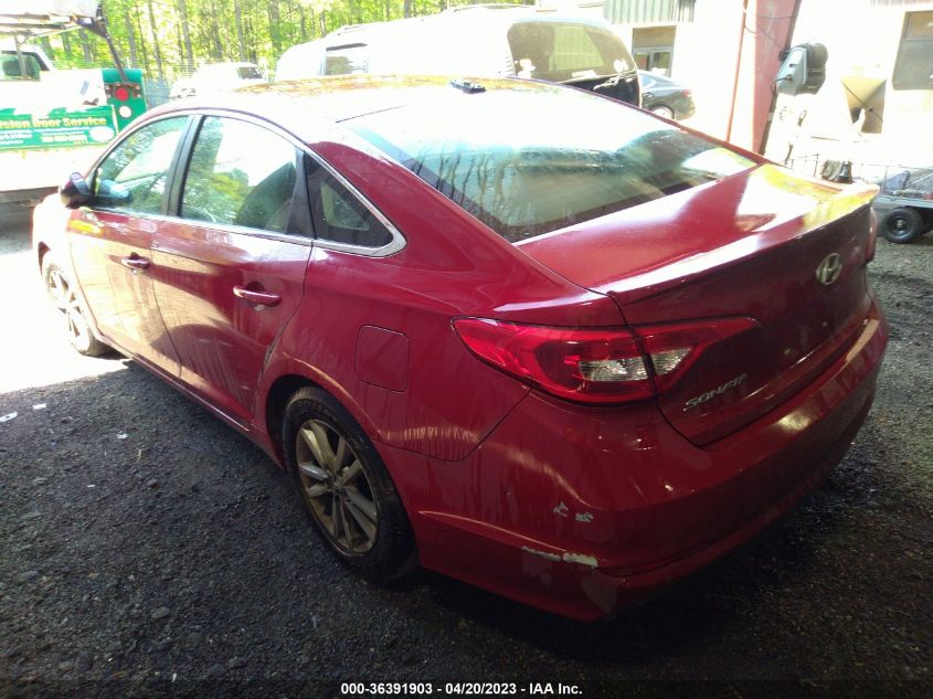 2017 HYUNDAI SONATA 2.4L - 5NPE24AF4HH468905