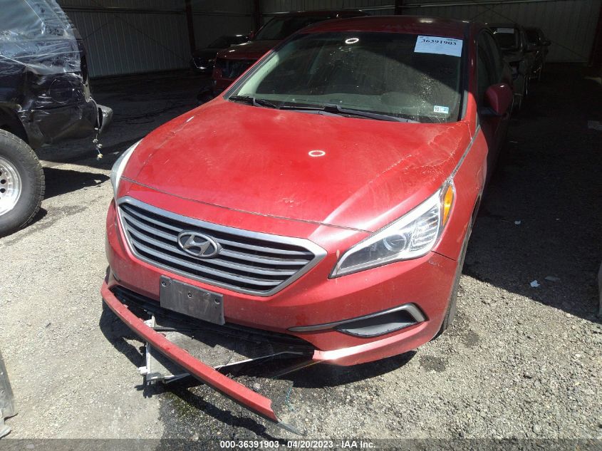 2017 HYUNDAI SONATA 2.4L - 5NPE24AF4HH468905