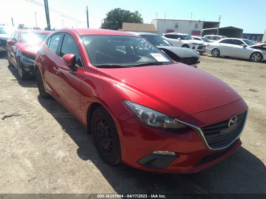 2016 MAZDA MAZDA3 I SPORT - 3MZBM1J77GM243503