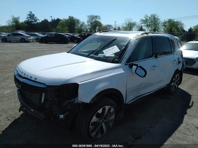 VIN 5XYP34HC7NG230146 2022 KIA TELLURIDE EX