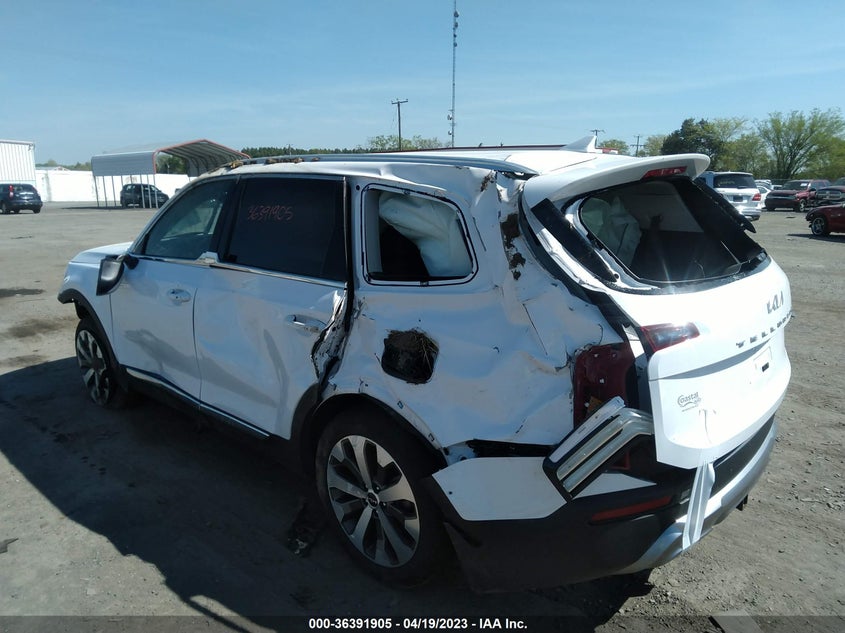 VIN 5XYP34HC7NG230146 2022 KIA TELLURIDE EX