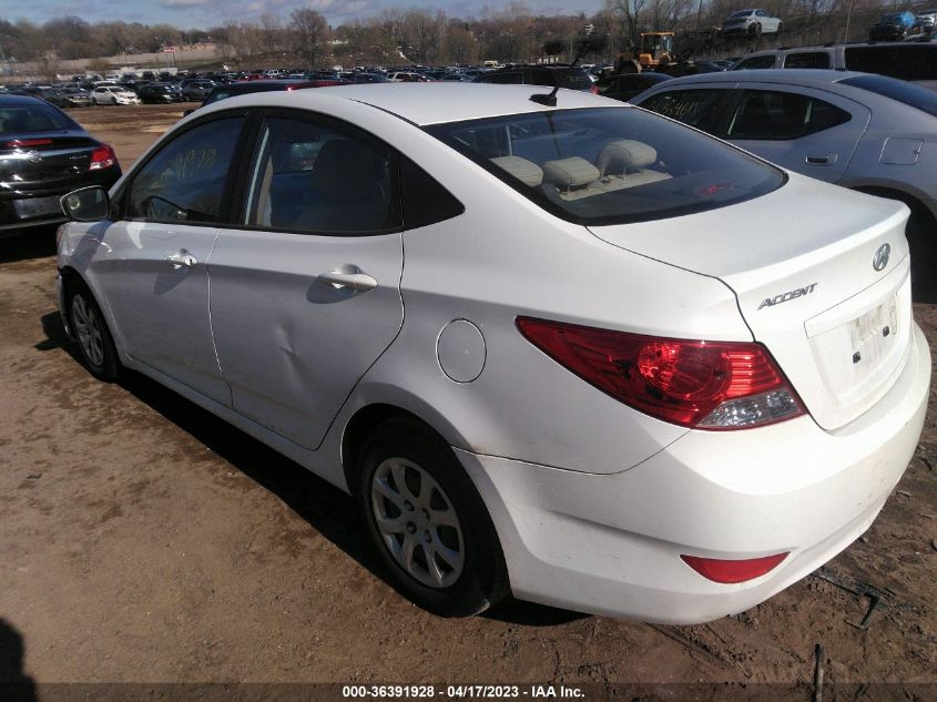 2013 HYUNDAI ACCENT GLS - KMHCT4AE6DU525824