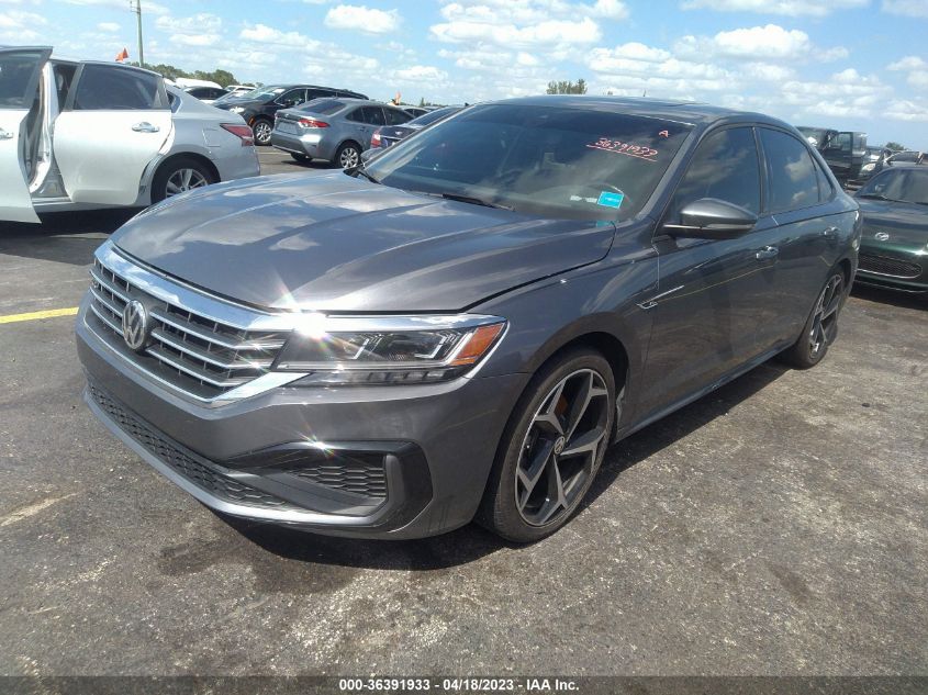2022 VOLKSWAGEN PASSAT 2.0T R-LINE - 1VWMA7A36NC002046