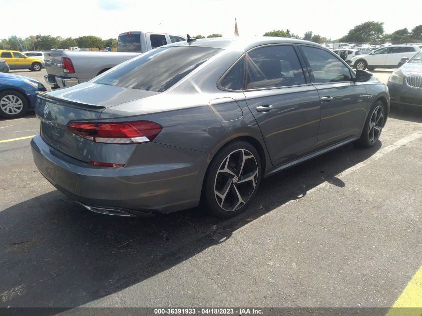 2022 VOLKSWAGEN PASSAT 2.0T R-LINE - 1VWMA7A36NC002046