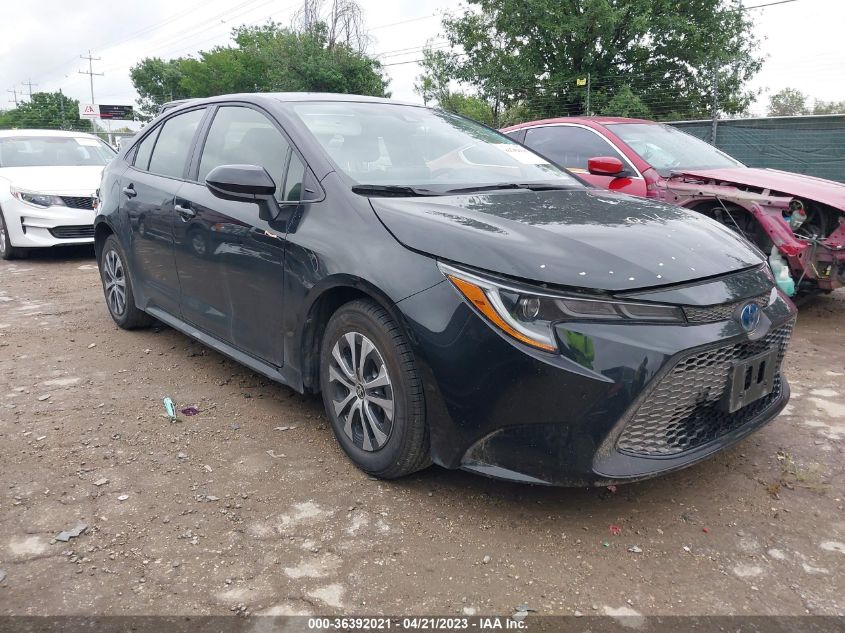 2022 TOYOTA COROLLA HYBRID LE - JTDEAMDE5NJ049390