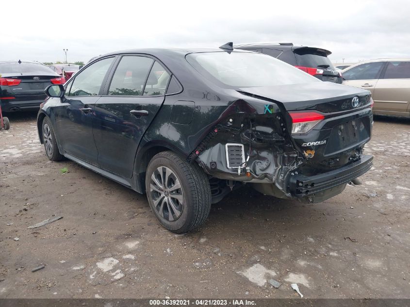 2022 TOYOTA COROLLA HYBRID LE - JTDEAMDE5NJ049390