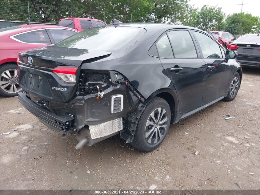 2022 TOYOTA COROLLA HYBRID LE - JTDEAMDE5NJ049390