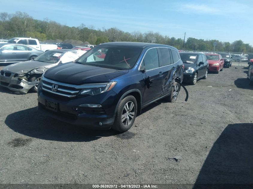 2016 HONDA PILOT EX-L - 5FNYF6H58GB028127