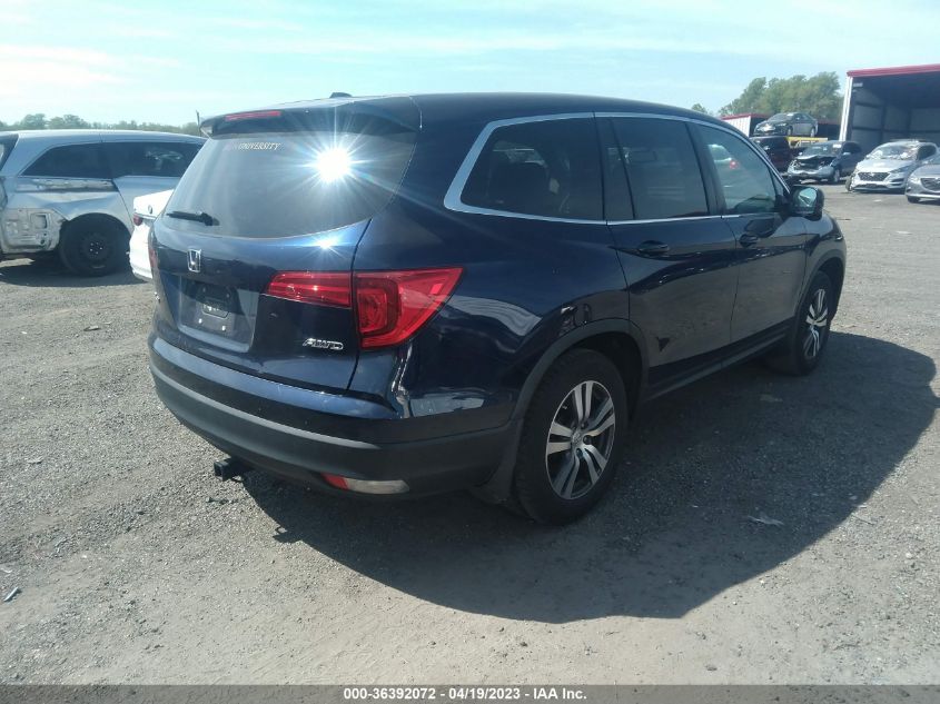 2016 HONDA PILOT EX-L - 5FNYF6H58GB028127