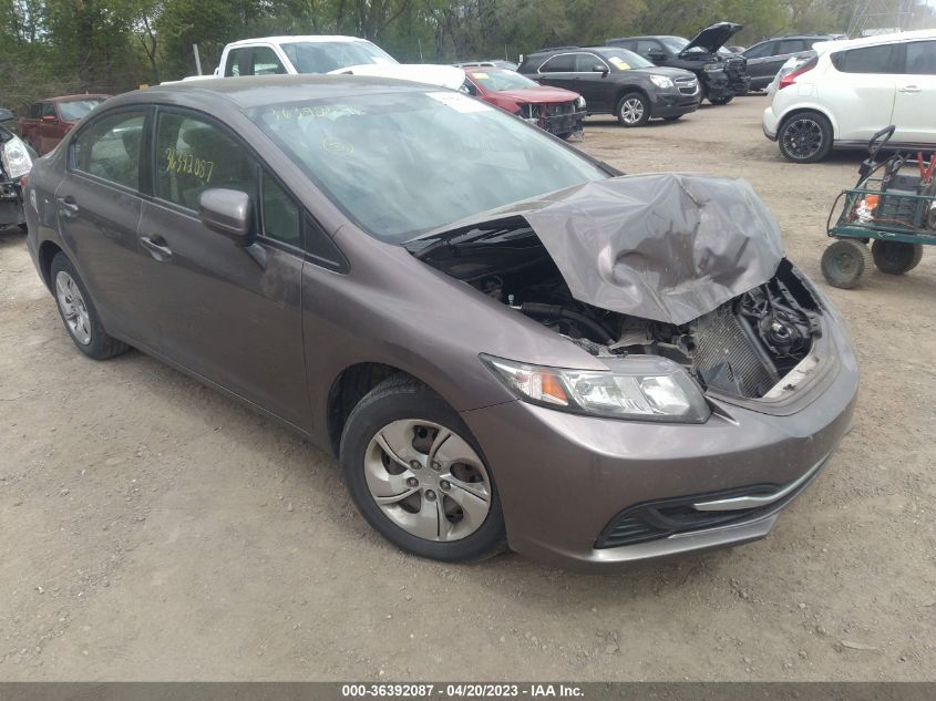 2015 HONDA CIVIC SEDAN LX - 19XFB2F56FE279781