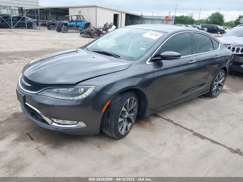 2015 CHRYSLER 200 C - 1C3CCCCG8FN549007
