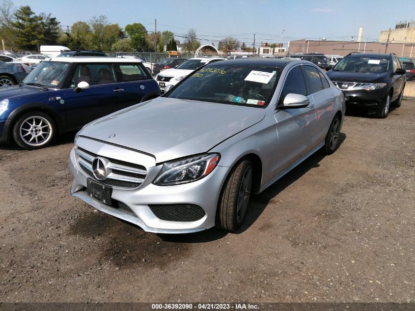 2016 MERCEDES-BENZ C-CLASS C 300 - 55SWF4KBXGU117416
