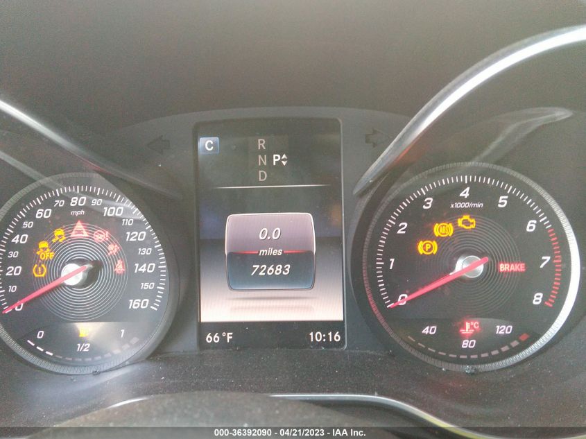 2016 MERCEDES-BENZ C-CLASS C 300 - 55SWF4KBXGU117416