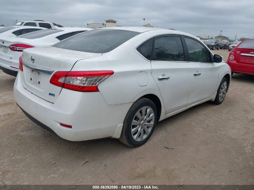 2013 NISSAN SENTRA S - 3N1AB7AP8DL795295