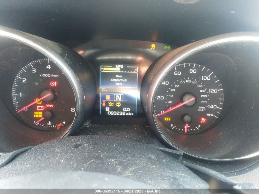 2015 SUBARU LEGACY 2.5I - 4S3BNAA62F3036282
