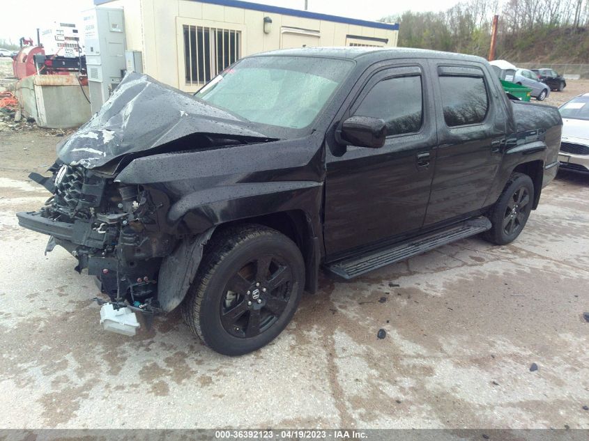 2014 HONDA RIDGELINE RTL - 5FPYK1F55EB002204