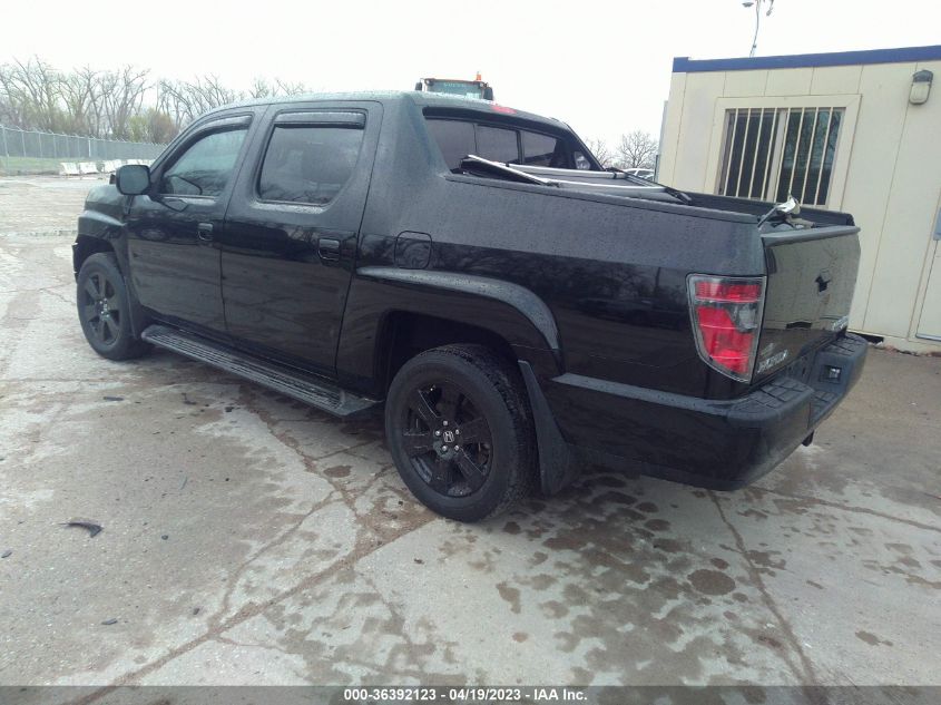 2014 HONDA RIDGELINE RTL - 5FPYK1F55EB002204