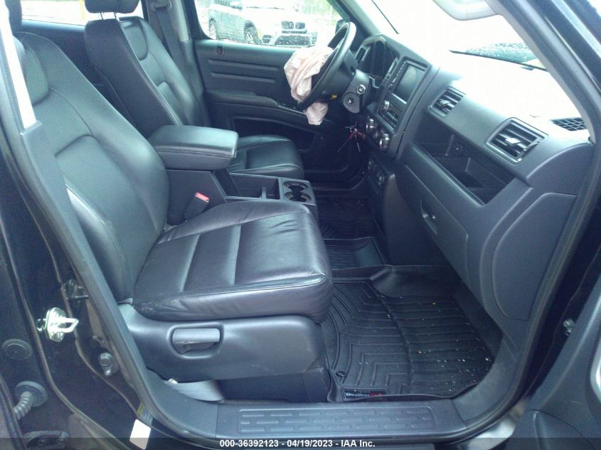 2014 HONDA RIDGELINE RTL - 5FPYK1F55EB002204