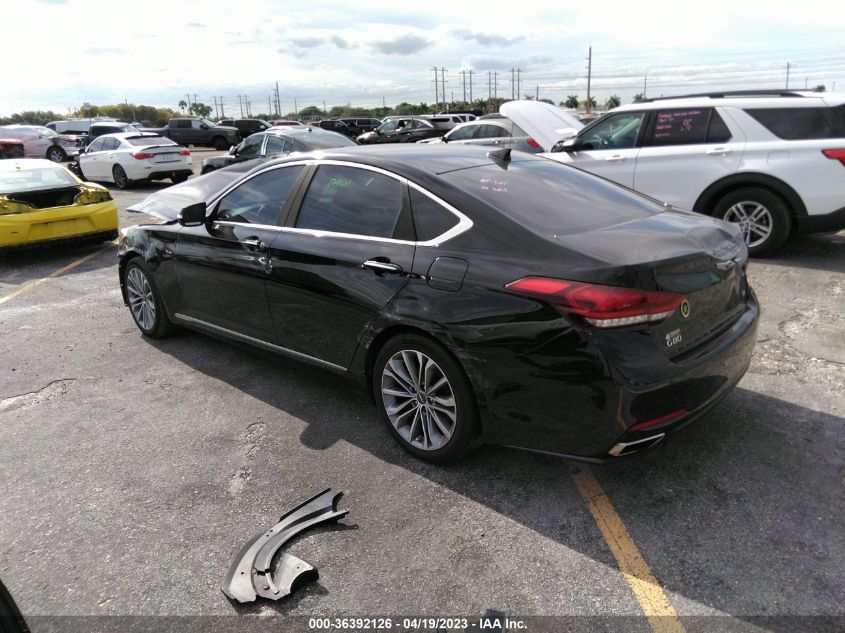 2017 GENESIS G80 3.8L KMHGN4JE1HU176329