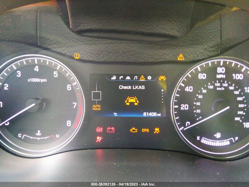 2017 GENESIS G80 3.8L KMHGN4JE1HU176329