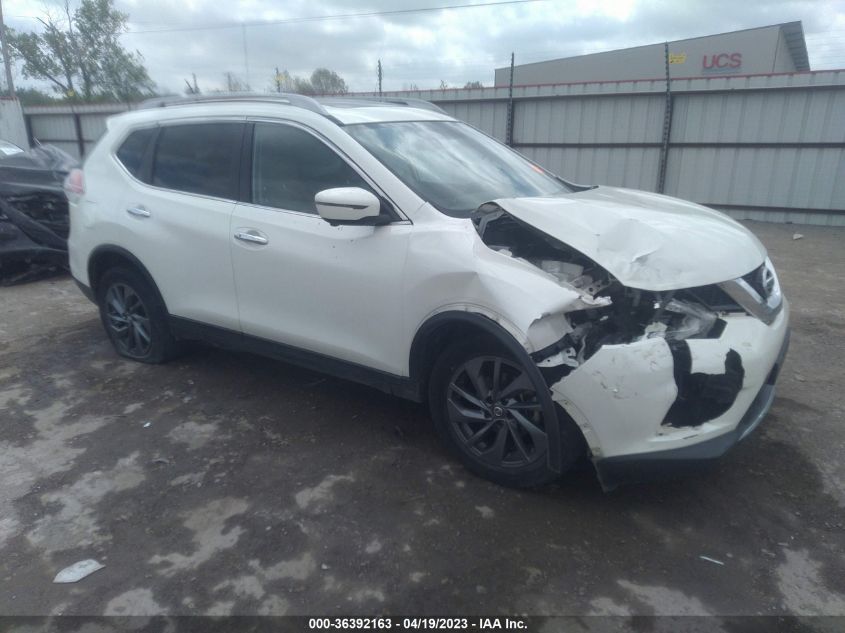 2016 NISSAN ROGUE SV/SL/S - 5N1AT2MT9GC804300