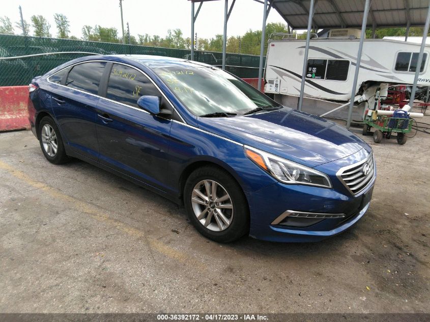 2015 HYUNDAI SONATA 2.4L SE - 5NPE24AF7FH041120