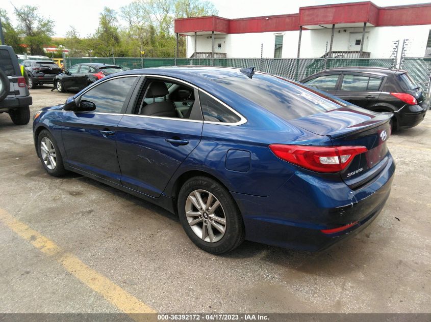 2015 HYUNDAI SONATA 2.4L SE - 5NPE24AF7FH041120