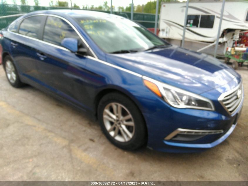 2015 HYUNDAI SONATA 2.4L SE - 5NPE24AF7FH041120