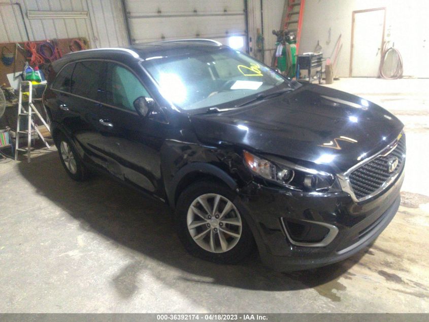 2018 KIA SORENTO LX V6 - 5XYPGDA56JG340101