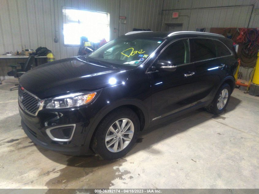 2018 KIA SORENTO LX V6 - 5XYPGDA56JG340101